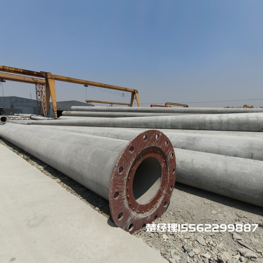 柳州12米无拉线电杆